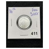 1/10th Fine Silver Coin
