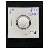 1/10th Fine Silver Coin
