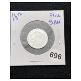 1/10th Fine Silver Coin