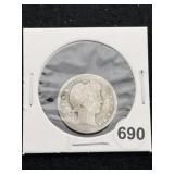 Barber Quarter Coin