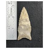 Dalton Indian Artifact Arrowhead