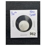 1/10th Fine Silver Coin