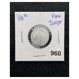 1/10th Fine Silver Coin