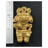 Tumbaga Tairona Gold Figurine UNKNOWN MATERIAL