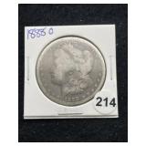 1888 O Morgan Silver Dollar Coin