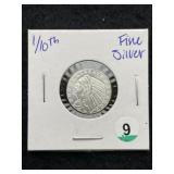 1/10th Fine Silver Coin