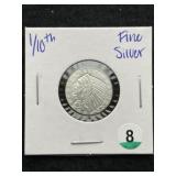 1/10th Fine Silver Coin