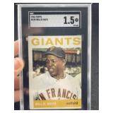 1964 Topps Willie Mays Baseball Card