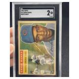 1956 Topps Ernie Banks Baseball Card