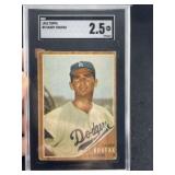 1962 Topps Sandy Koufax Baseball Card