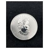 2016 Maple Leaf 1 Ounce .999 Fine Silver Coin
