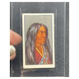 1927 Godfrey Phillips "Red Indians" Red Cloud Card