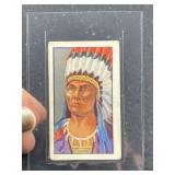1927 Godfrey Phillips "Red Indians" John Ross Card