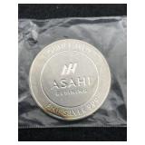 ASAHI 1 Ounce .999 Fine Silver Coin