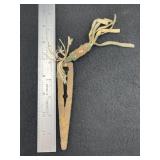 Fire Striker with Beaded Tassel Indian Artifact Ar