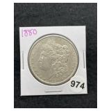 1880 Morgan Silver Dollar Coin