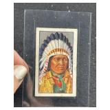 1927 Godfrey Phillips "Red Indians" Orotony Card