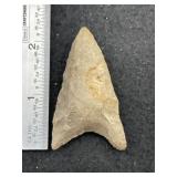 Dalton Indian Artifact Arrowhead