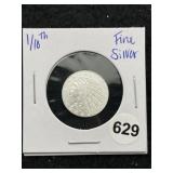1/10th Fine Silver Coin