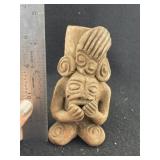 Pre-Columbian Pottery Vessel Indian Artifact Arrow