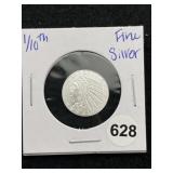 1/10th Fine Silver Coin