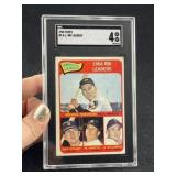 1965 Topps A.L. RBI Leaders Mickey Mantle Harmon K