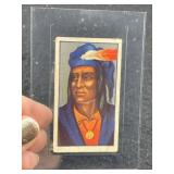 1927 Godfrey Phillips "Red Indians" Tecumseh Card