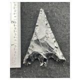 Obsidian Arrow Point Indian Artifact Arrowhead