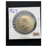 1967 Kennedy Half Dollar Silver Coin