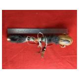 Beaded Dance Rattle Indian Artifact Arrowhead