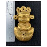 Tumbaga Tairona Gold Figurine UNKNOWN MATERIAL