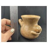 Pre-Columbian Pottery Whistle Indian Artifact Arro