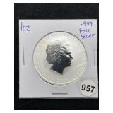 2011 Year of the Rabit 1 Ounce .999 Fine Silver Co