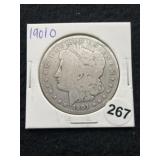 1901 O Morgan Silver Dollar Coin
