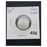1/10th Fine Silver Coin