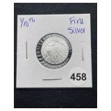 1/10th Fine Silver Coin