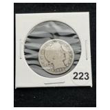 1902 Barber Quarter Coin