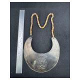 Hudson Bay Style Gorget with Trade Bead Necklace I