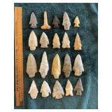 Group of Exceptionally Nice Arrowheads from Arkans