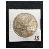 1976 Brown Materials 1 Ounce .999 Fine Silver Coin