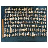 Group of Exceptionally Nice Arrowheads from Arkans