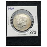 1964 Kennedy Half Dollar Silver Coin