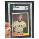 1961 Topps Juan Marichal Baseball Card
