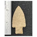 Fox Valley Indian Artifact Arrowhead