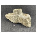 Miniature Human Effigy Stone Pipe Indian Artifact