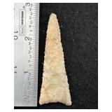 Dalton Indian Artifact Arrowhead
