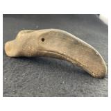 Bird Effigy Pottery Pipe Indian Artifact Arrowhead