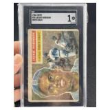 1956 Topps Jackie Robinson Baseball Card