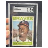 1964 Topps Hank Aaron Baseball Card