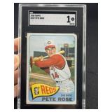 1965 Topps Pete Rose Baseball Card